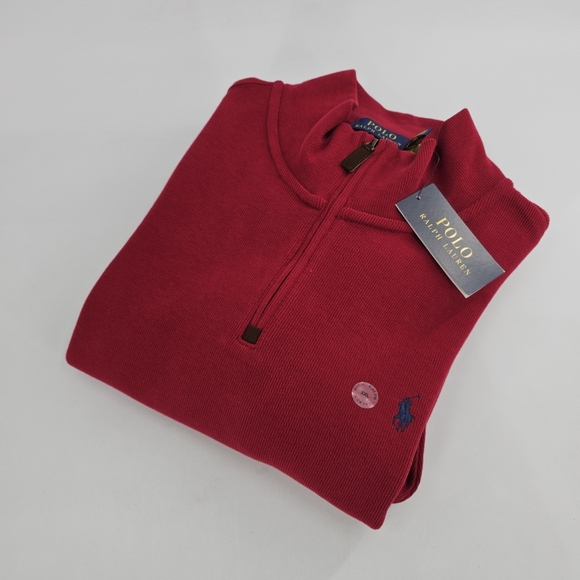 Polo Ralph Lauren RL Classic French Terry Quarter Zip Pullover Men's